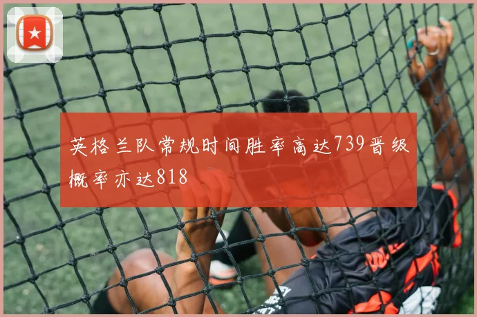 英格兰队常规时间胜率高达739晋级概率亦达818